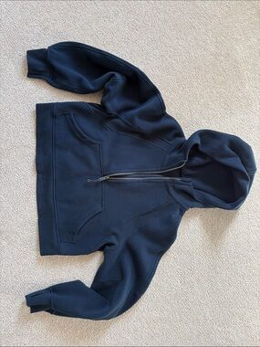lululemon athletica oversized scuba crop Half-Zip